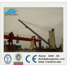 Hydraulic Ship Deck & Port Crane Pedestal Marine Crane